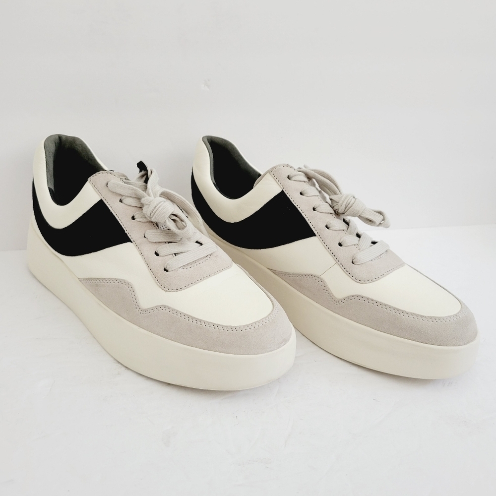 New Vince Womens Warren Court Trainers Casual and Fashion Sneakers, Size 9,5